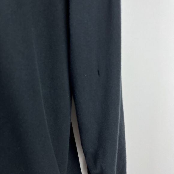 Vans T Shirt Mens Large Black Off The Wall Long Sleeve Knit Classic Fit Tee - Picture 7 of 15